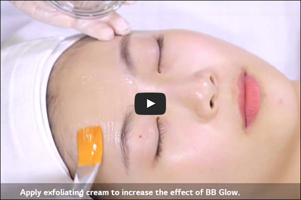 how to use dermawhite exfoliating gel bb glow treatment procedure